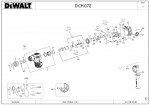 DeWalt DCH172P2-GB CORDLESS HAMMER Spare Parts